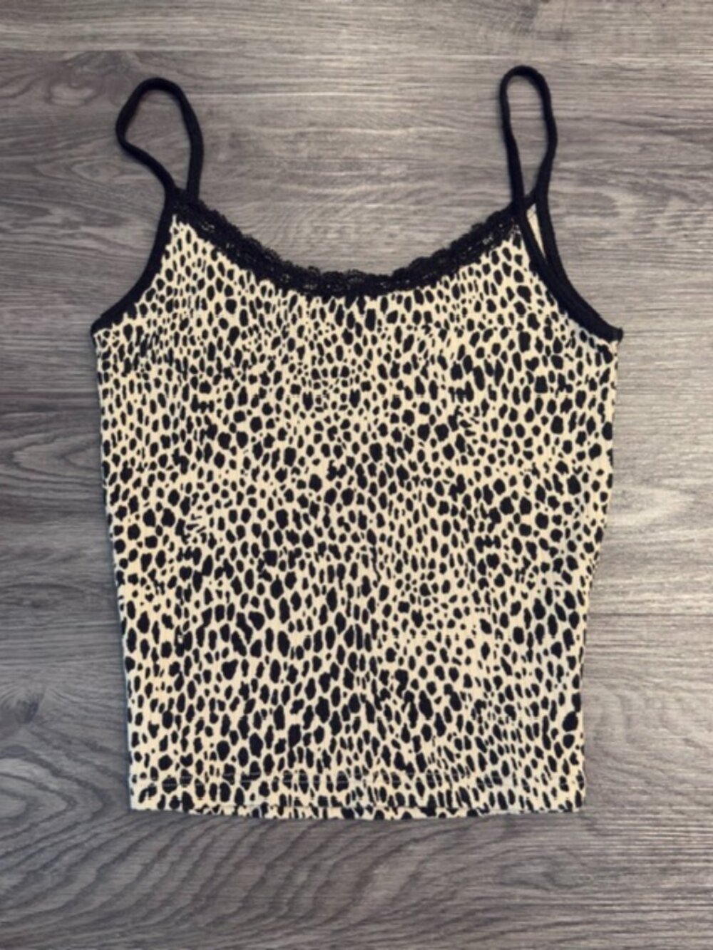 BRANDY MELVILLE SKYLAR LEOPARD TANK